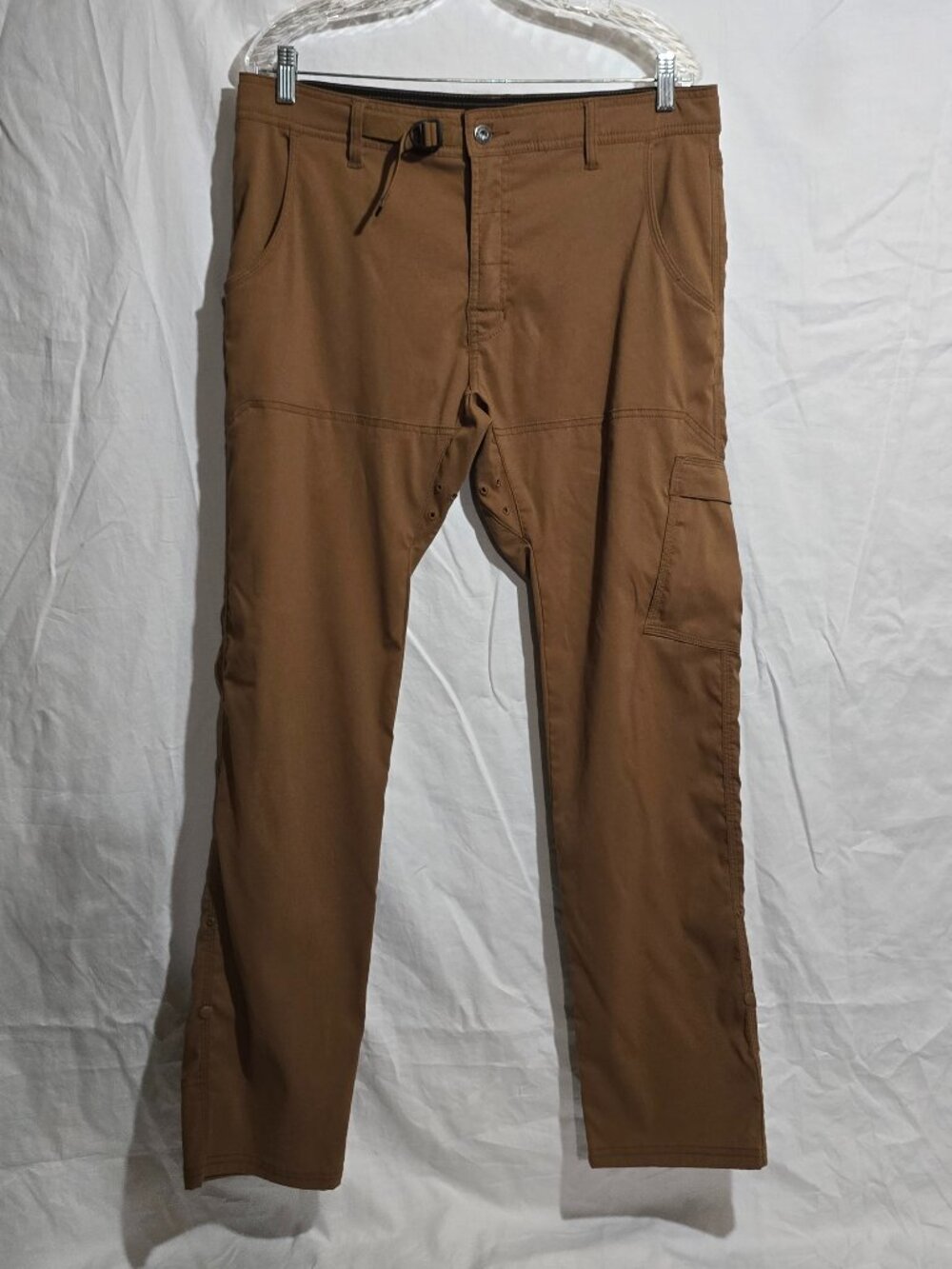 Prana #M43183227 Straight Fit Men's Stretch Zion Pants - Brown - sz 34x32*